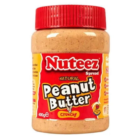 Nuteez Peanut Butter 400â€¯g â€“ Smooth & Crunchy Options