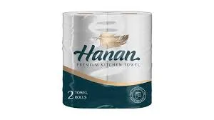 Hanan Tissue Single Roll 200 Sheets 2-Ply â€“ Soft, Strong, and Gentle on Skin