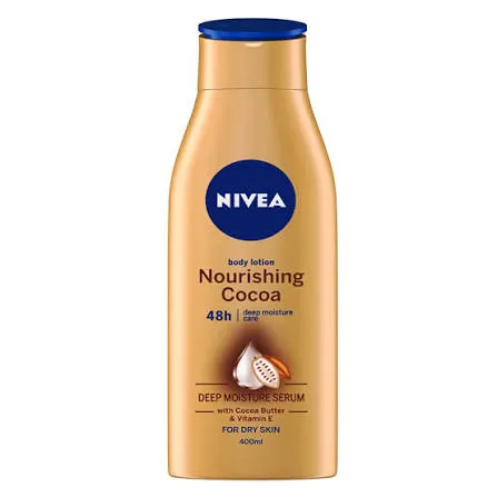 Nivea Nourishing Cocoa Body Lotion 400ml â€“ Deep Moisture for Smooth, Radiant Skin