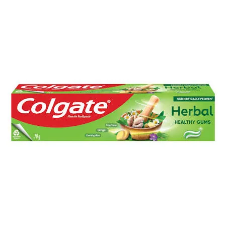 Colgate Herbal Strong Teeth & Gums 70g – Nature-Power for Healthy Teeth & Gums