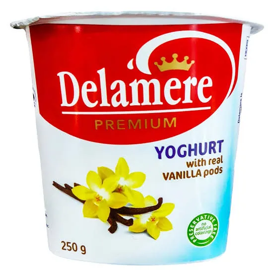 Delamere Vanilla pods Yoghurt 250 g â€“ Fresh, Fruity, and Creamy Delight