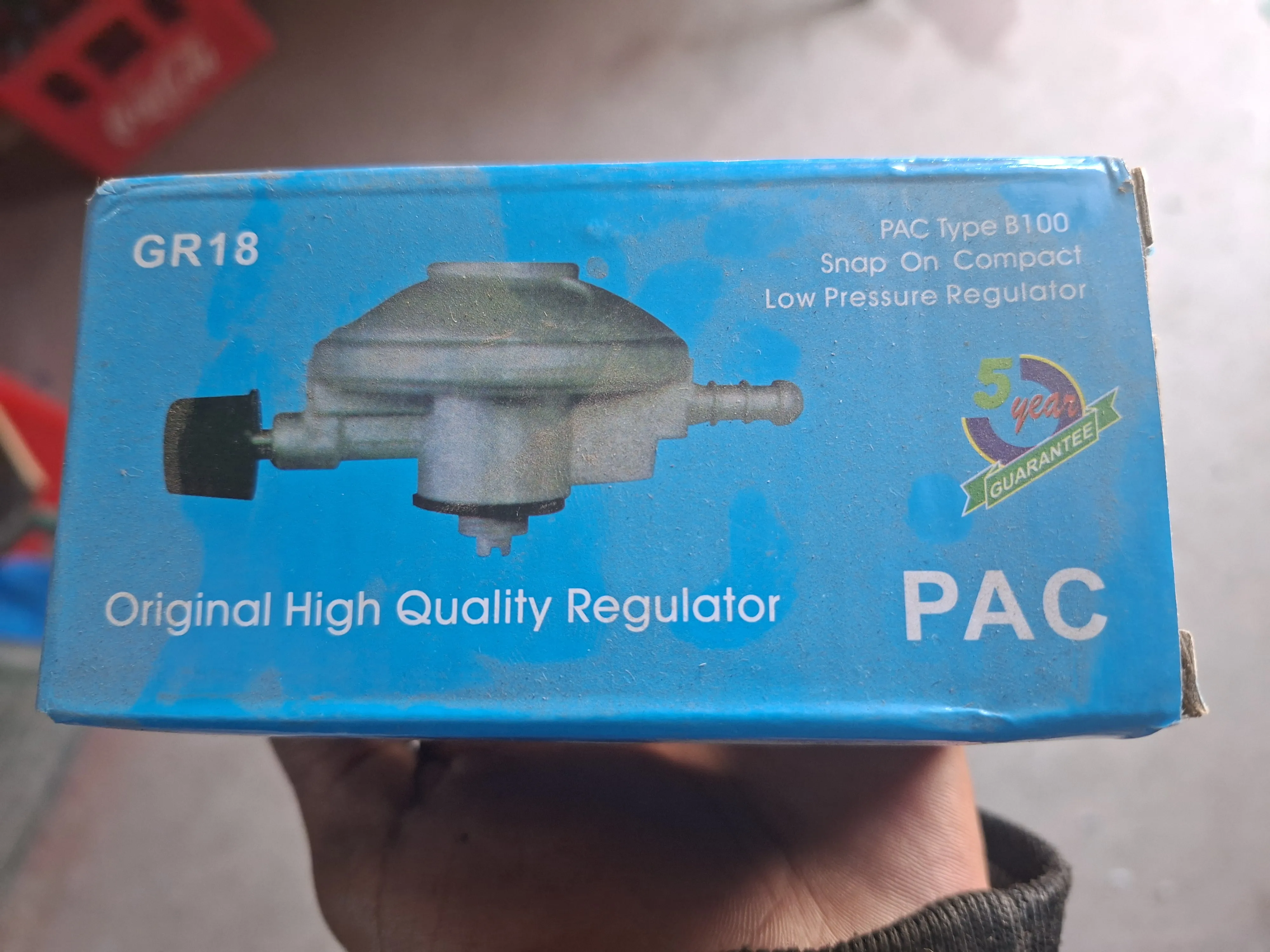 Gas low pressure  regulator