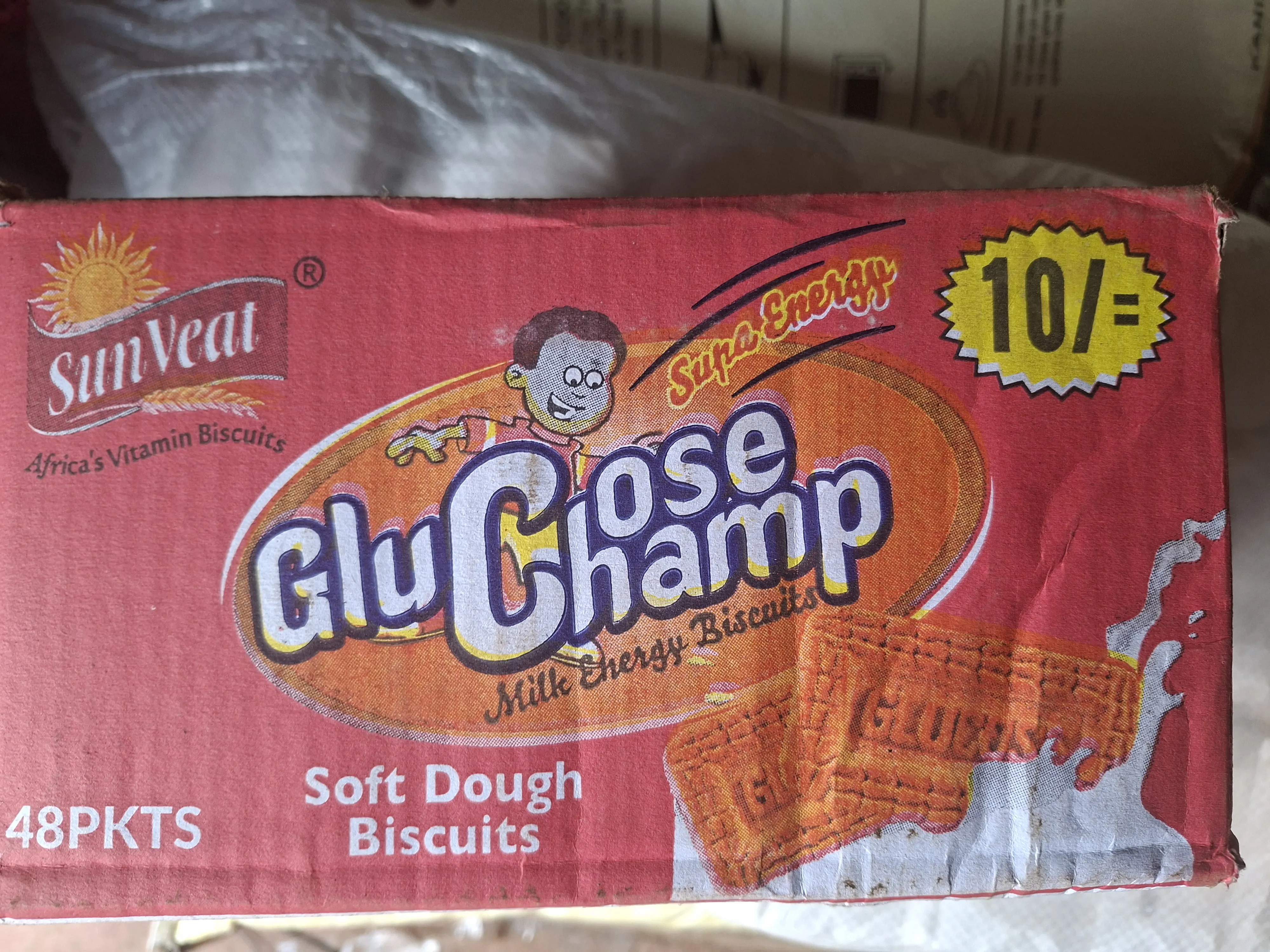 Sunveta Glucose Champ Biscuits – 1 Box (48 Packets)