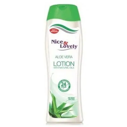 Nice & Lovely Nourishing Lotion with aloe Vera Extract & Sunflower Seed Oil â€“ 48Hr Moisture (100ml)