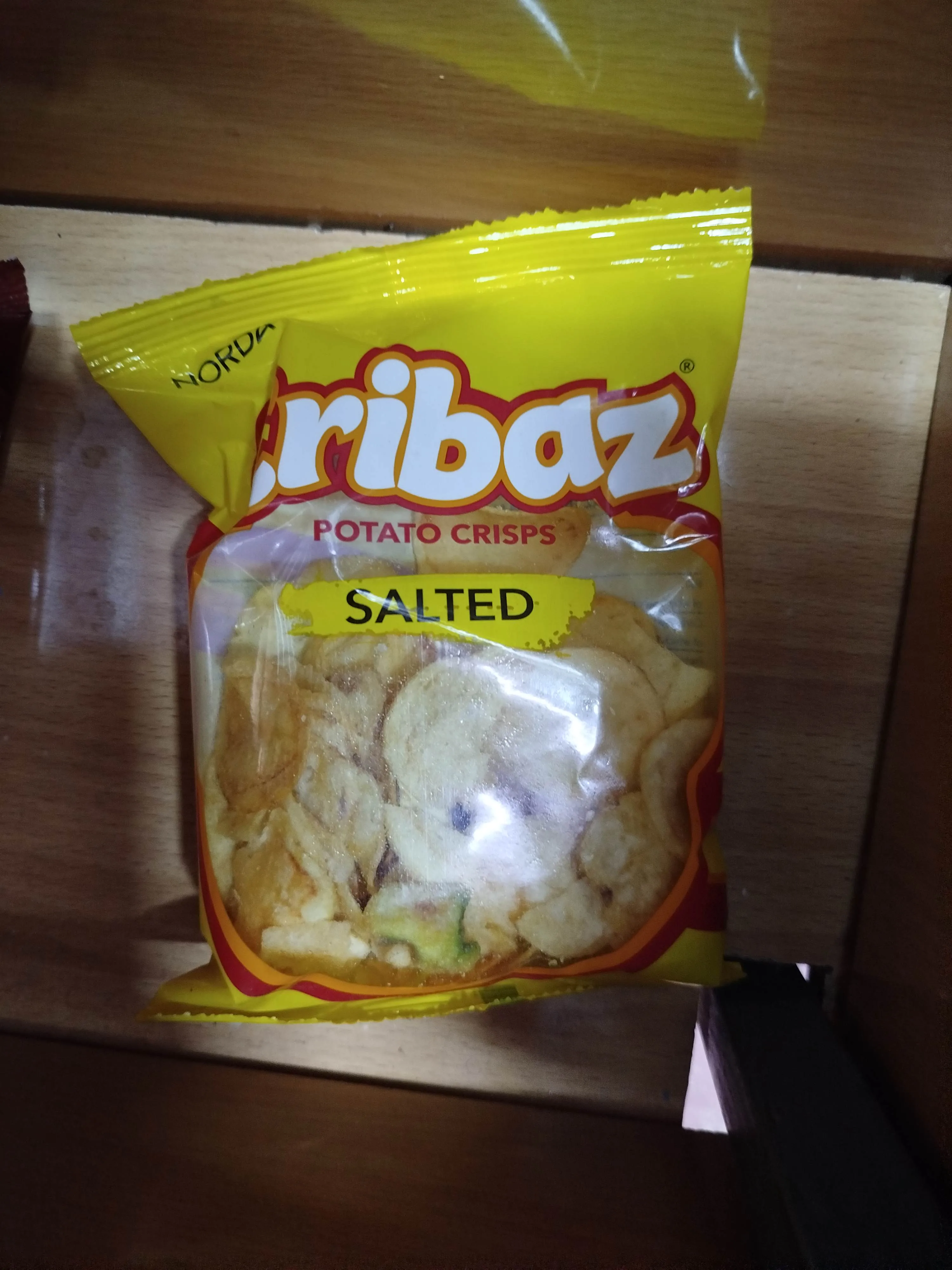 Cribaz potato crisps - salted flavour