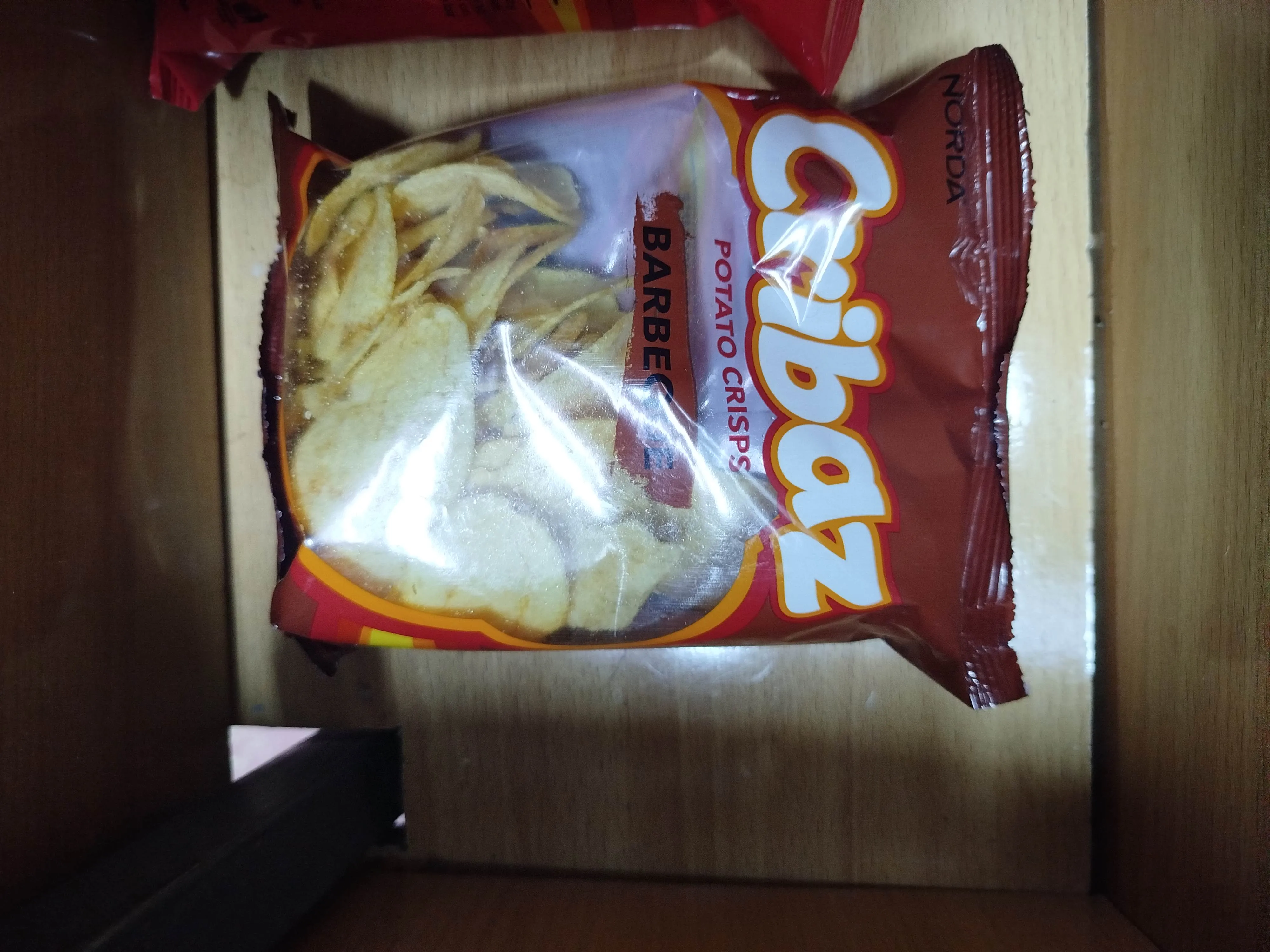 Cribaz potato crisps - Barbecue flavour
