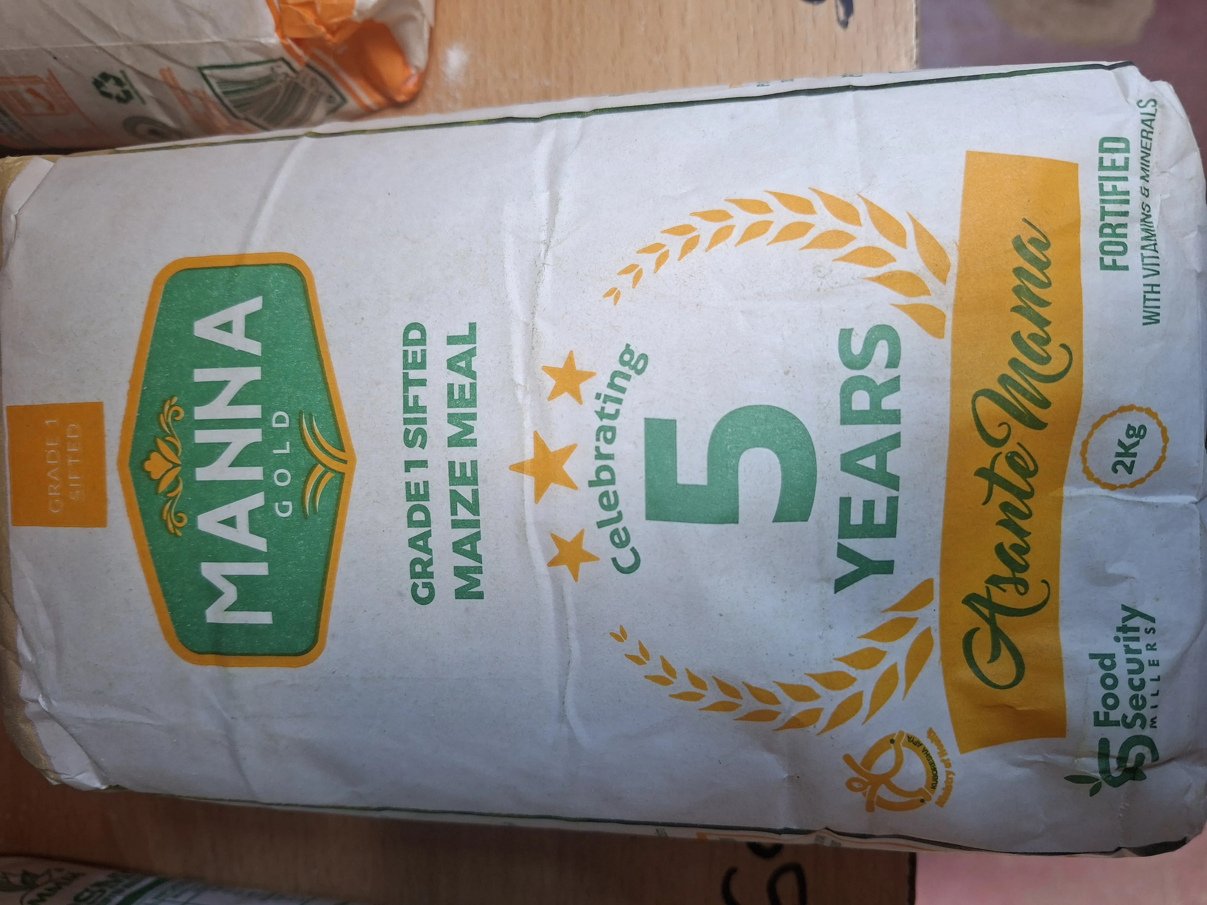MANNA Grade 1 sifted maize meal 2kg