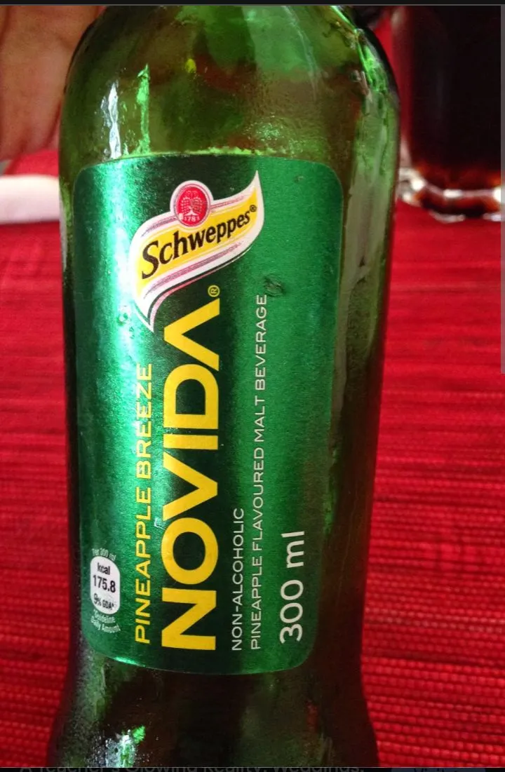 Ice cold Novida Schweppes