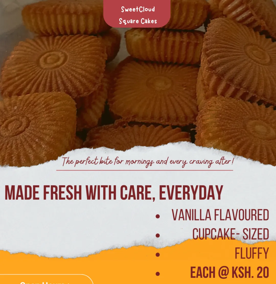 SweetCloud Square Cakes