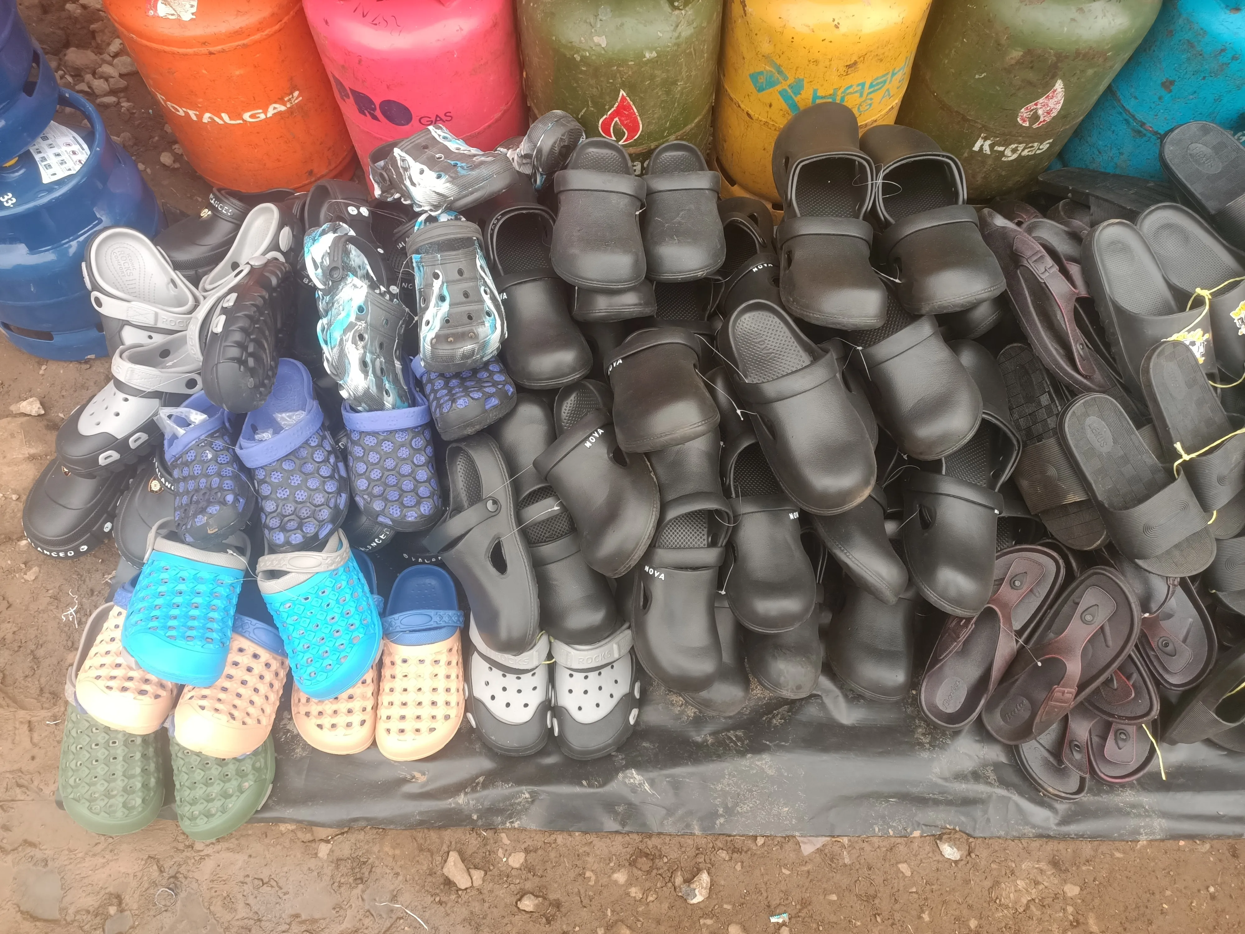 Crocs and slides