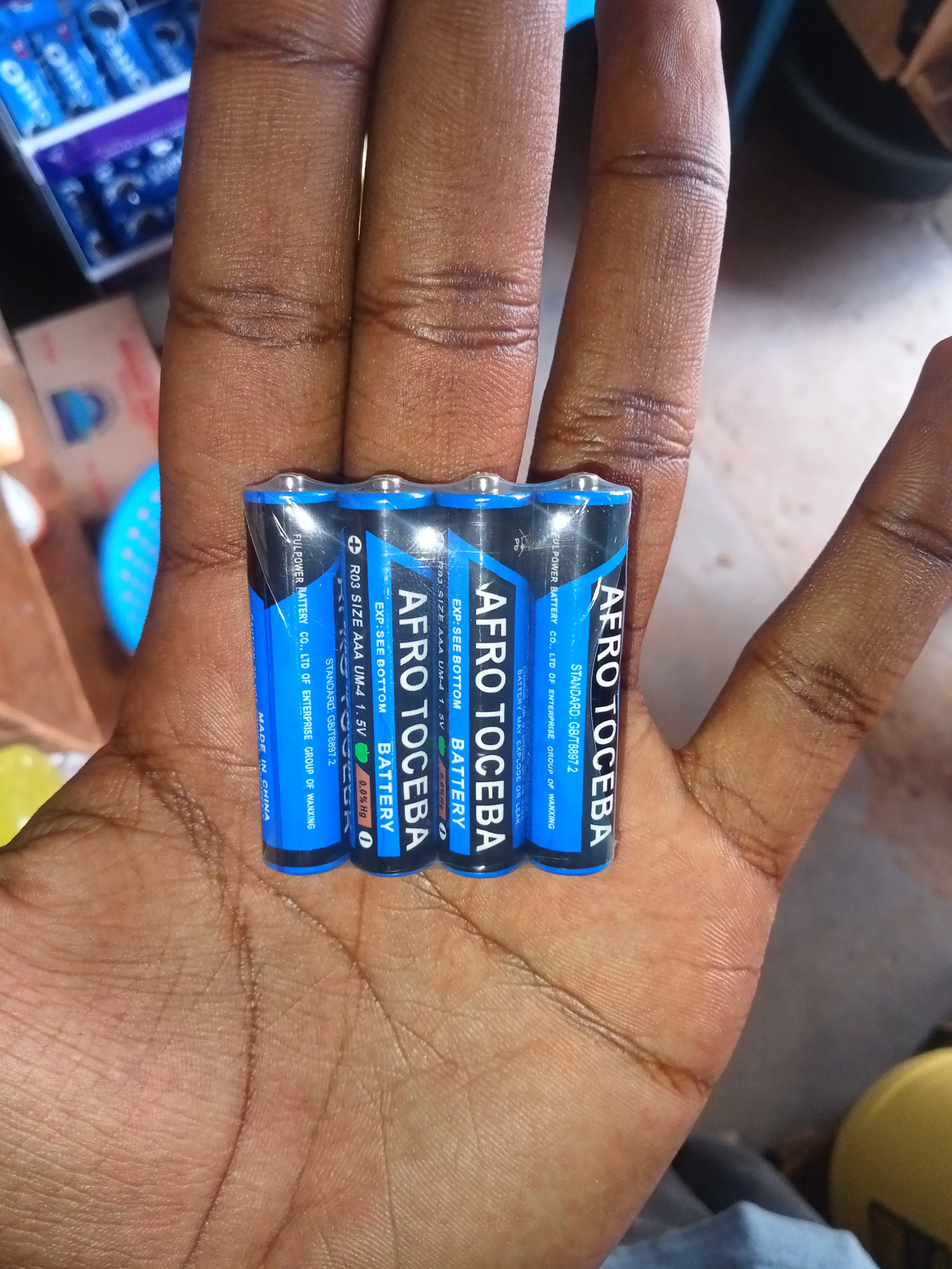 Afro toceban battery