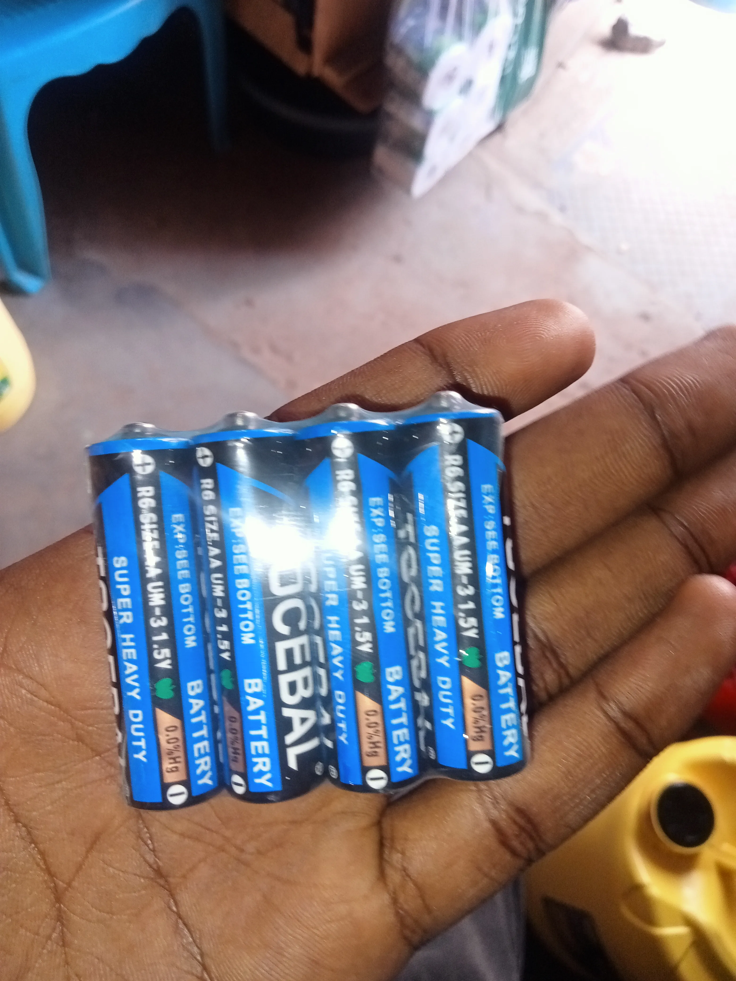 TOCEBAL batteries 4 pieces