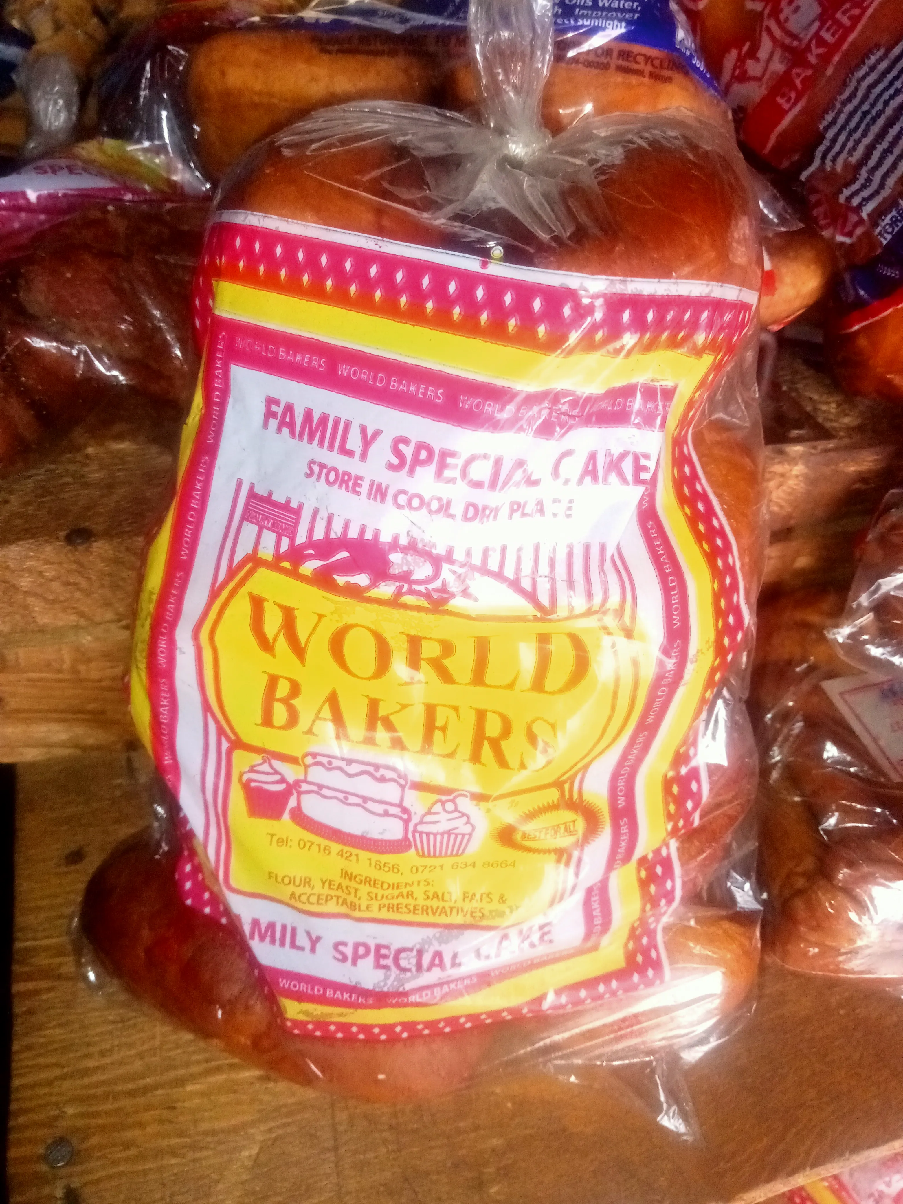 World bakers family special cake