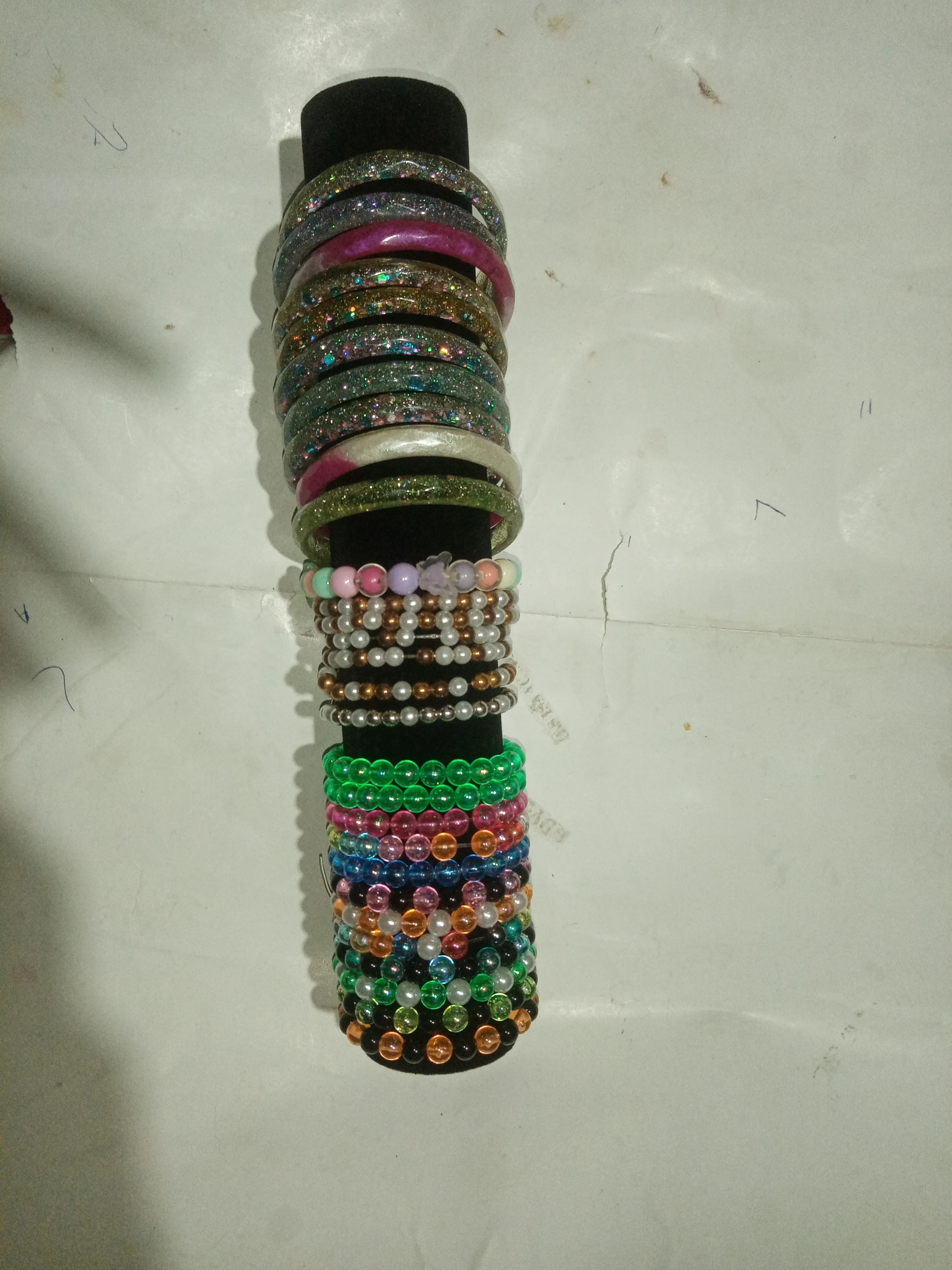 colourful bangles beads and non beads