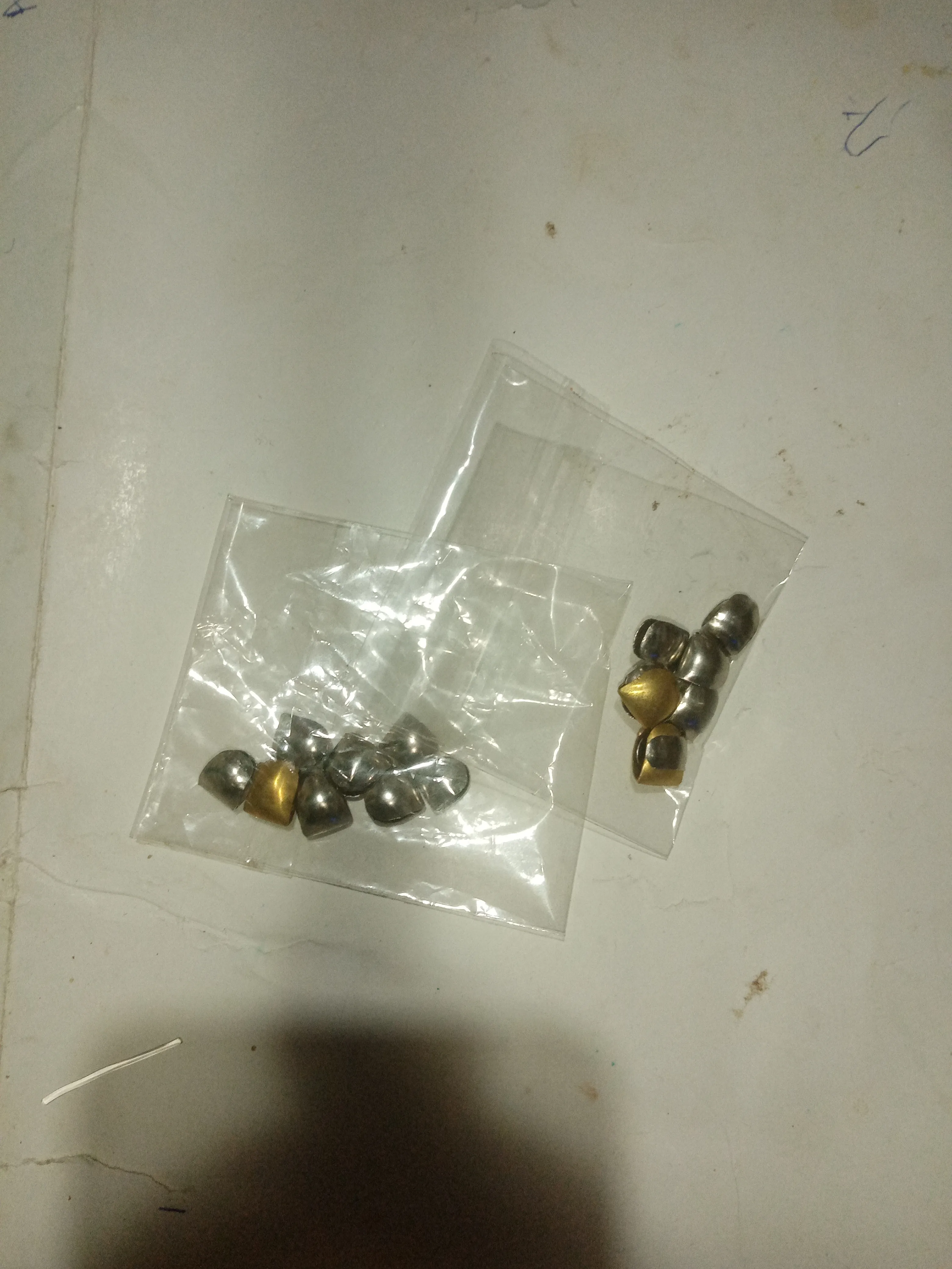 Gsilber x gold toothcap