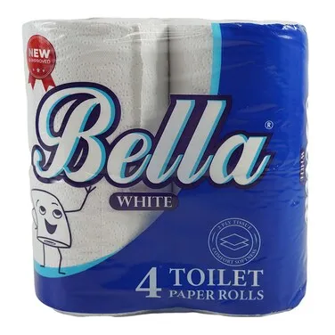 Bella toilet paper white 4pack
