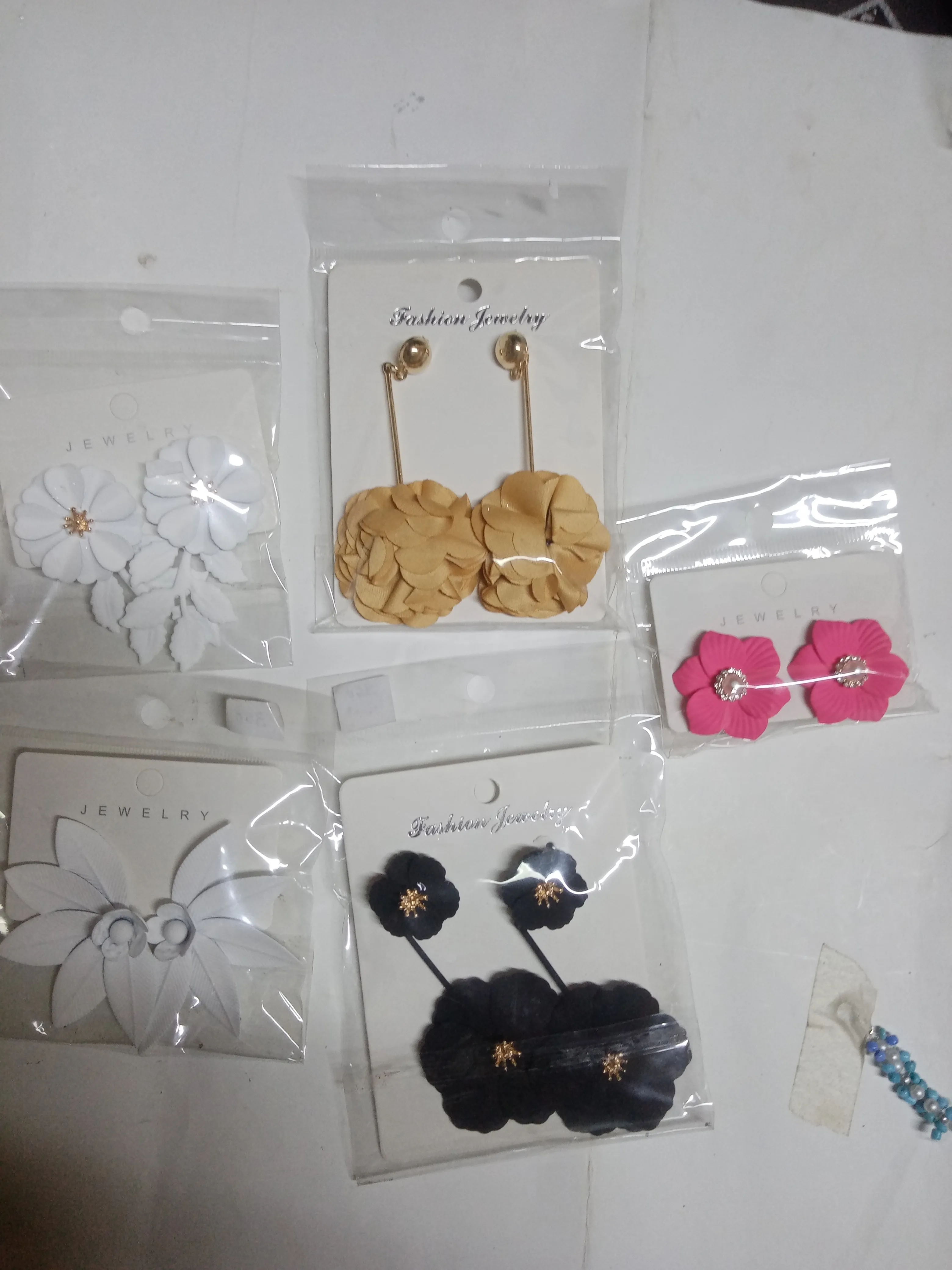 Floral earrings