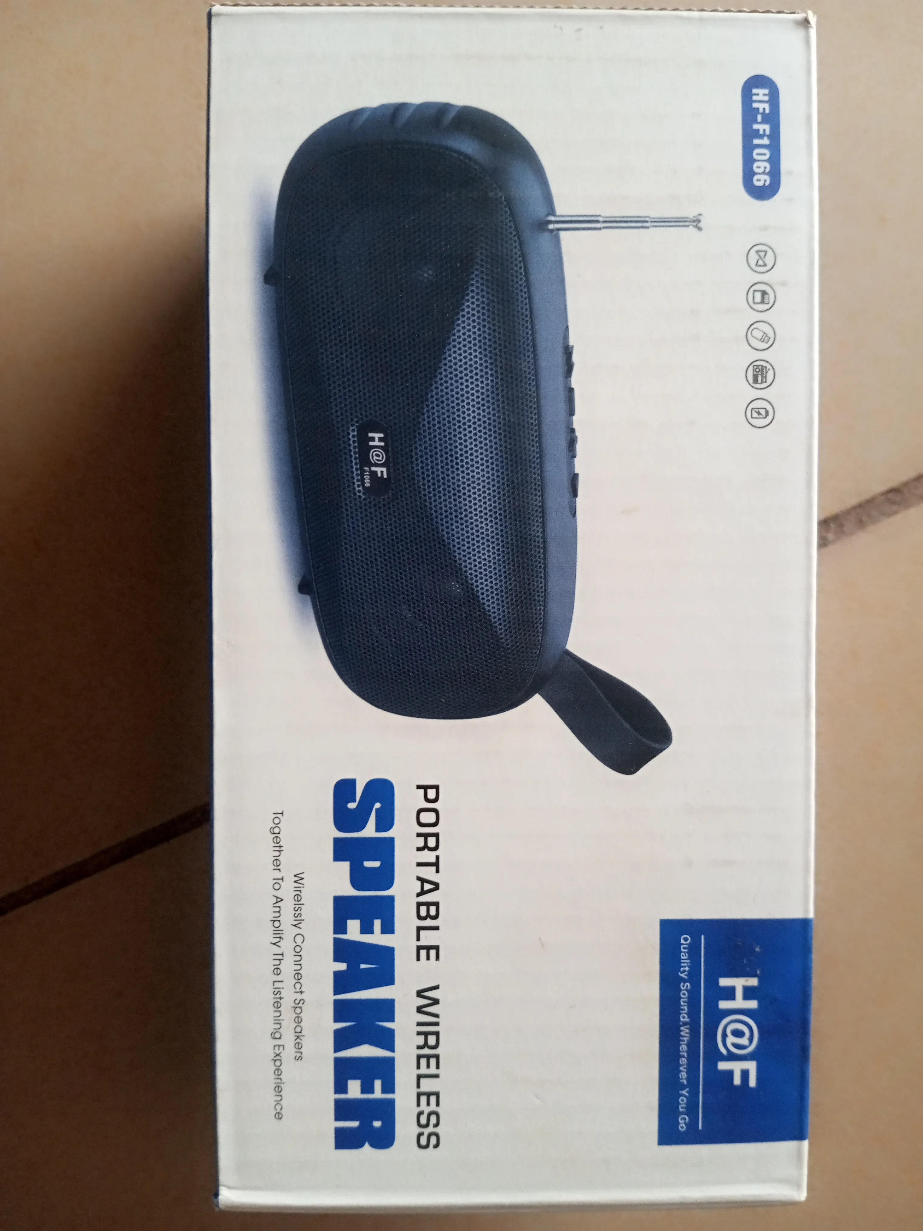 Quality H@F portable wireless speaker HF-1066