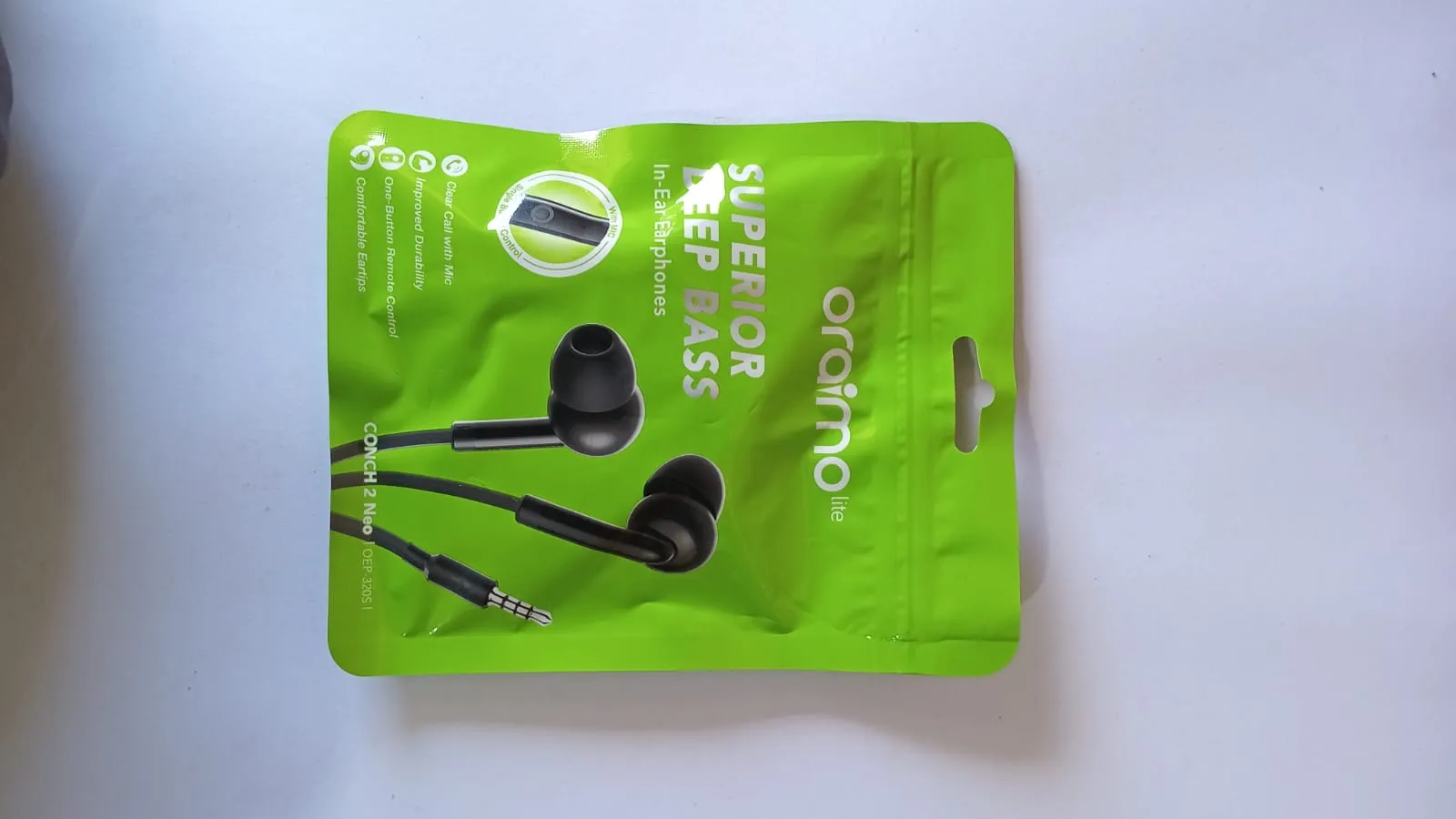 Oraimo Deep Bass Earphones