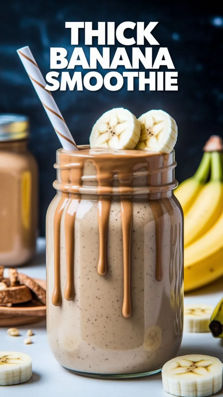 Banana Nutella smoothie