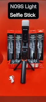 N09S Bluetooth intergrated selfie stick