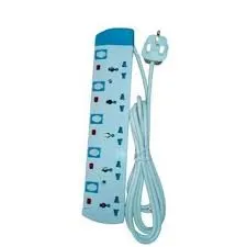 power king 250V-AC ONLY 4 port socket