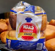 Naks bakers ,cakes/bread,6pcs