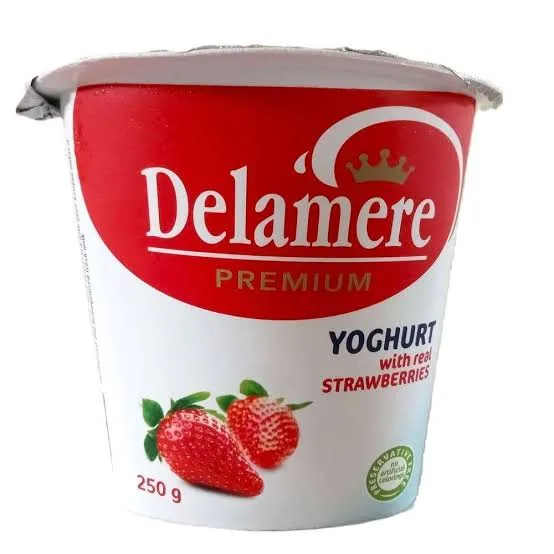 Delamere strawberry yoghurt ðŸ“