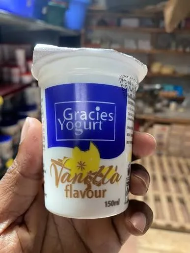Gracies yogurt  vanilla
