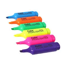 BRIGHT COLORS highlighter