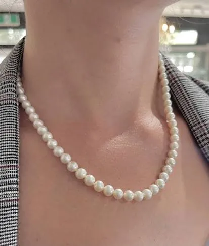 Pearl necklace (unisex)