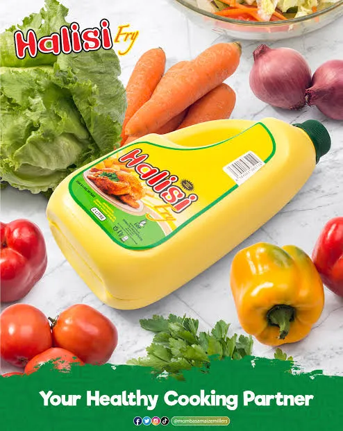 Halisi Fry Cooking Oil â€“ Refined Palm Oil with Vitamin A (500ml)