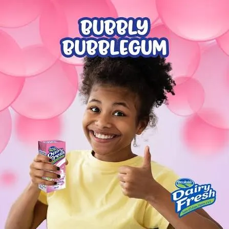 Brookside Bubble Gum Milk 250ml – Fun & Creamy Drink
