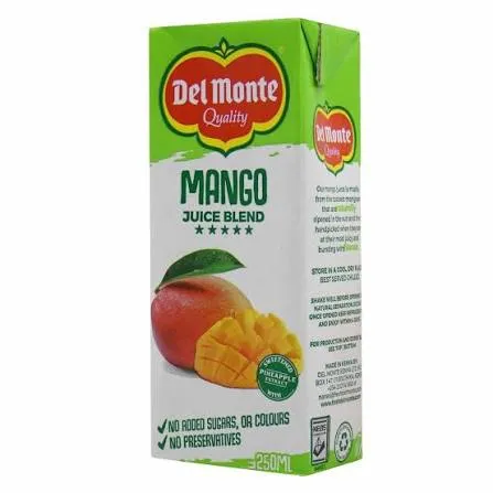 Del Monte Mango Juice Blend – Rich & Refreshing 250ml