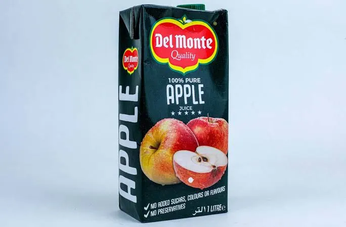 Del Monte Apple Juice – Crisp & Refreshing Taste 1l
