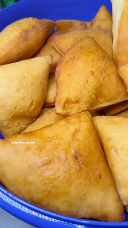 Hot Mandazi – Fresh, Soft & Golden Brown