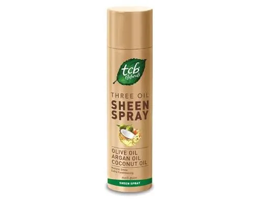 Sheen spray coconut oil,olive oil,argan oil