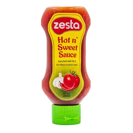 Zesta hot n sweet sauce 250g