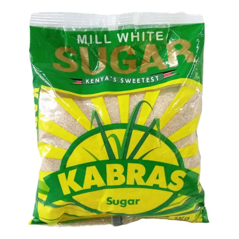Mill white sugar kabras 1kg