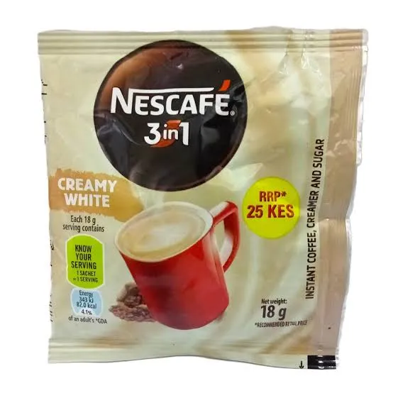 NescafÃ© Creamy White 18g â€“ Smooth & Instant Coffee